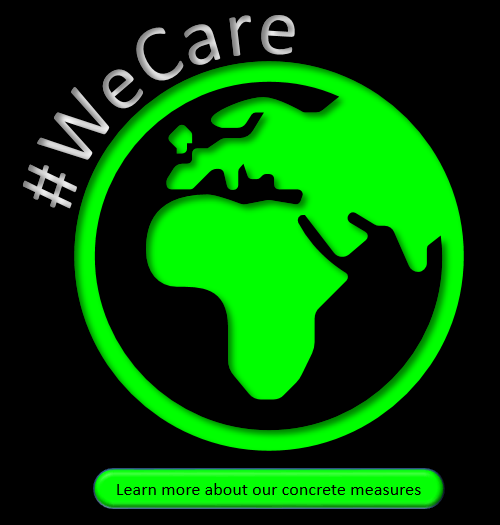 #WECARE logo